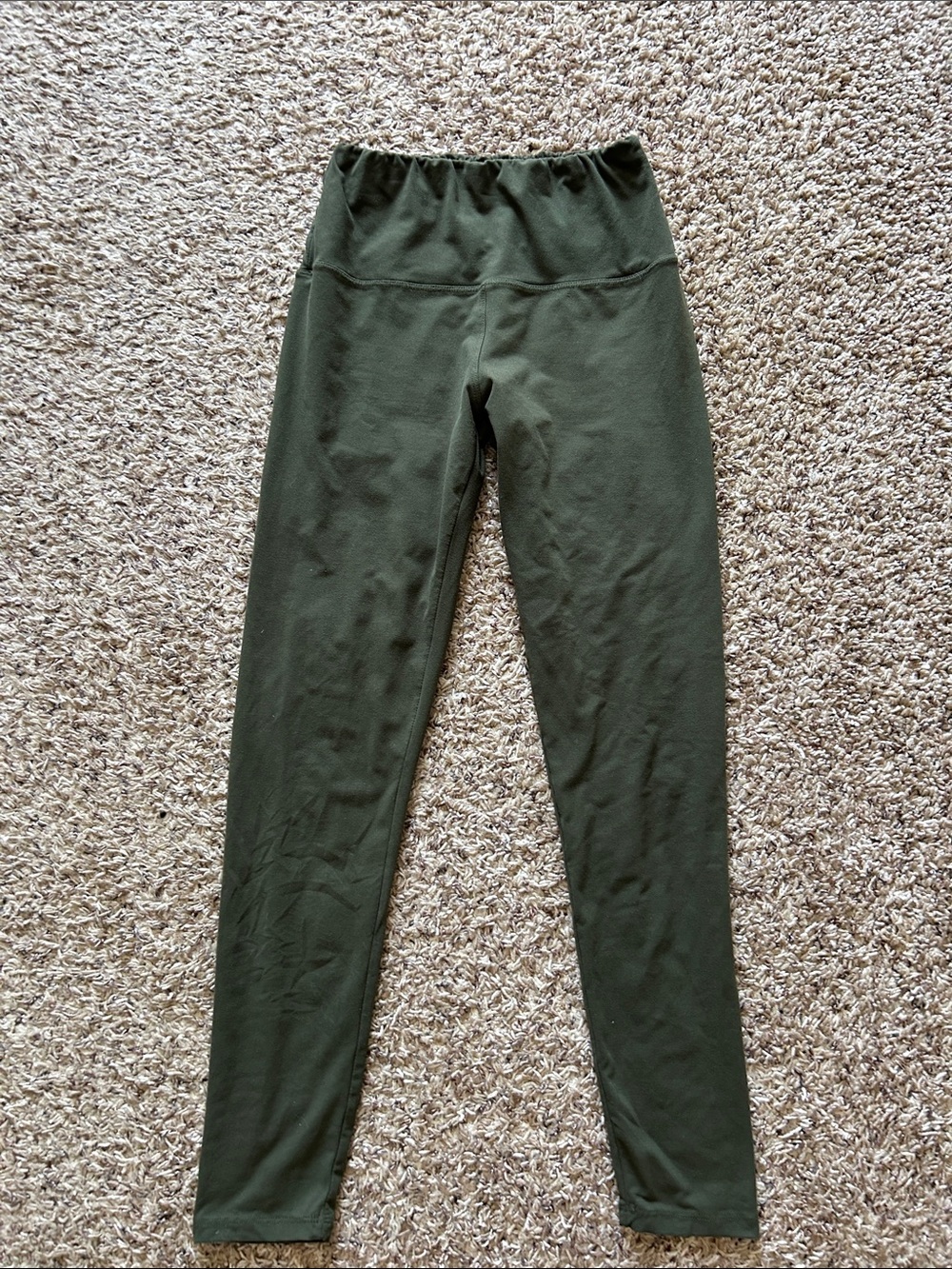 Leggings Depot High-Waist Olive Leggings